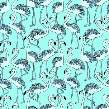 Birds, Art, Flamingo, Patterns, Texture HD phone wallpaper