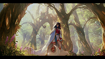 Ahri, Ahri (League Of Legends), video game, Legends of Runeterra HD wallpaper