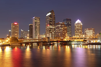 Tampa Skyline, Most sinful cities HD wallpaper