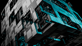 Translucent Illusions Abstract Glass Windowscape, abstract, shapes, 3d, artist, artwork, digital-art HD wallpaper