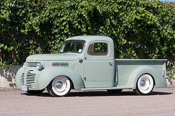 1942-Dodge-One-Ton-Pickup, Mopar, Whitewalls, Classic, 1942 HD wallpaper