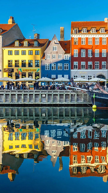 Copenhagen cityscape, , Mobile and , Impressive visuals HD phone wallpaper