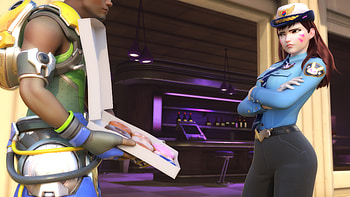 DVa Overwatch Donuts, dva-overwatch, overwatch, games, artwork, donuts HD wallpaper