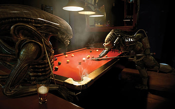 Funny, Billiards HD wallpaper
