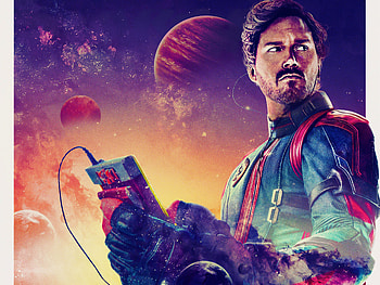 Star-Lord — Guardians of the Galaxy Vol. 3 | Quad, Chris Pratt, Star Lord, movie, Guardians of the Galaxy Vol. 3 HD wallpaper