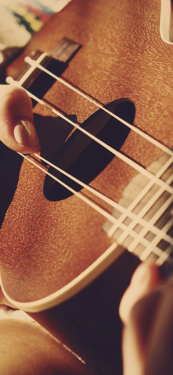 Cool ukulele , Captivating art, Visual marvel, Music lover's delight HD phone wallpaper