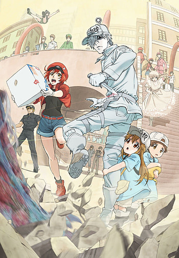 Cells at Work! Code Black, Dark anime, Intense storyline, Attractive HD phone wallpaper