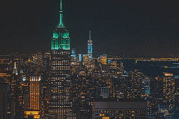 Cities, Night, Architecture, Building, Skyscrapers HD wallpaper