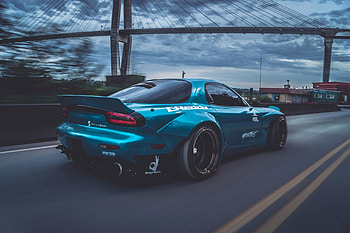 RX-7 Rocket Bunny, Mazda RX HD wallpaper
