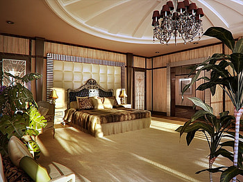 interior, architecture, light, house, tree HD wallpaper