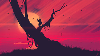 Evening Watch , artist, artwork, digital-art, deviantart HD wallpaper
