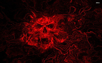 Red Skull Computer | cute HD wallpaper