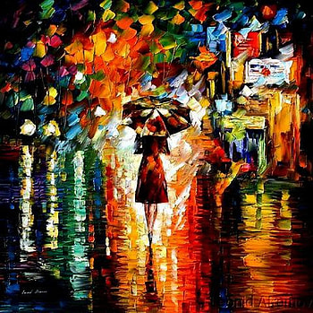 Rainy day, colorful, day, rain, rainy, pain HD wallpaper