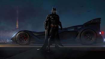 The Batmobile Arsenal, batman, superheroes, artwork, artist, digital-art, behance HD wallpaper