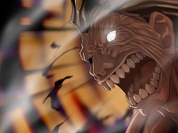 Anime Horror, face, anime, mad HD wallpaper