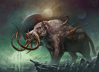 Contagious Vorrac, man made, Magic: The Gathering HD wallpaper