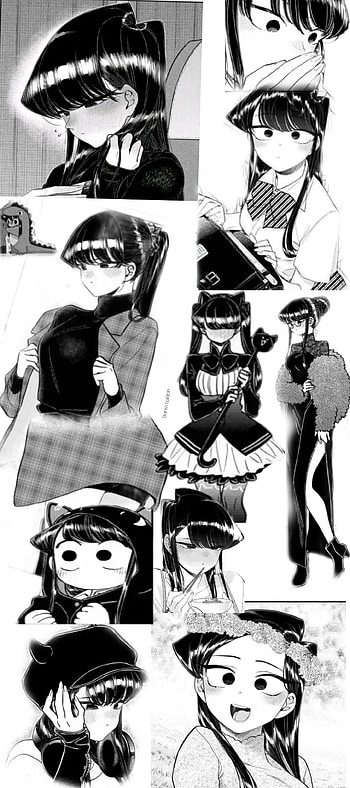 Komi, animé, komo-San HD phone wallpaper