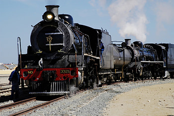 Locomotives, africa, namibia, train, steam, railroad HD wallpaper
