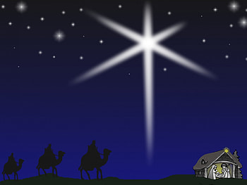 Nativity, star, manger, christmas HD wallpaper