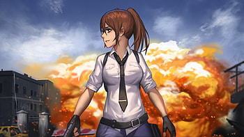 Anime Pubg, pubg, playerunknowns-battlegrounds, 2019-games, games HD wallpaper
