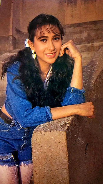 Karishma Kapoor, bollywood actress, vintage HD phone wallpaper