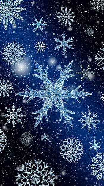 artistic, snowflake HD phone wallpaper