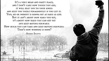 Movie - Rocky Rocky Balboa Motivational Quote Rocky (Movie) HD wallpaper
