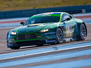 Sports, Auto, Aston Martin, Cars, Front View, 2009, V8, Vantage HD wallpaper