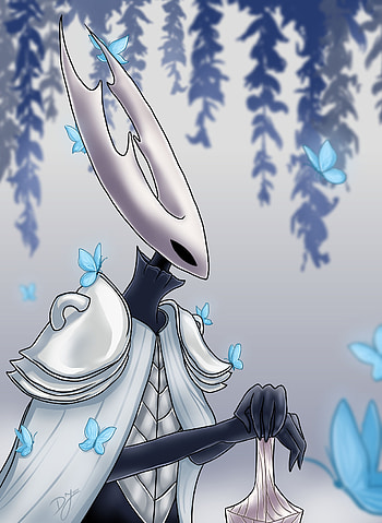 The Pure Vessel, hk, hollow knight, bug, lifeblood, abyss, pale king HD phone wallpaper