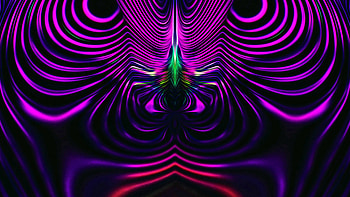Abstract, Violet, Fractal, Wavy, Purple, Sinuous, Winding HD wallpaper