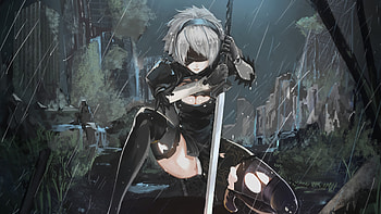 YoRHa No 2 type B, 2, type, YoRHa, No, B HD wallpaper
