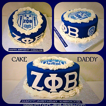 Zeta Phi Beta birtay cake. HD phone wallpaper