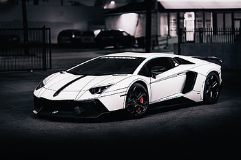 Cars, Lamborghini, 2014, Side View, Aventador, Lp700-4, Tron Tuning HD wallpaper