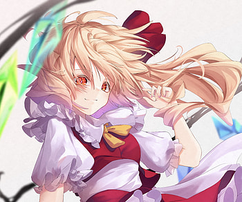 Flandre Scarlet, Flandre Scarlet, Anime, Touhou HD wallpaper