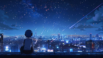 A Night of Wonders, starry sky HD wallpaper