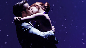 La La Land, Emma Stone, Ryan Gosling HD wallpaper