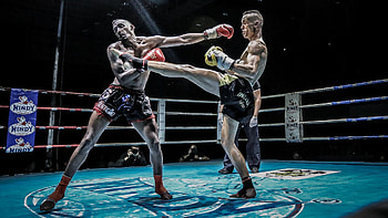 Kickboxing martial arts, Muay Thai individual sports, Boxing ring, Combat sport HD wallpaper