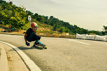 Downhill Longboarding, Longboard HD wallpaper