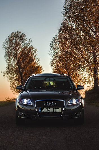 Audi, Cars, Road, Car, Front View, Audi Q7 HD phone wallpaper