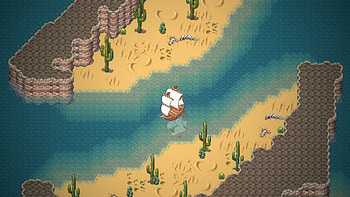 Sea Fantasy : Explore the Enchanted Waters, video game, pixel art HD wallpaper