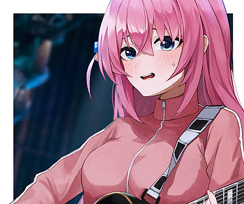 Hitori Gotou, Hitori Gotou, Anime, Bocchi the Rock! HD wallpaper