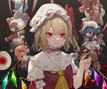 Flandre Scarlet, Flandre Scarlet, Anime, Touhou HD wallpaper