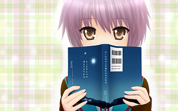 Can I Help You?, cute, girl, anime, shy HD wallpaper