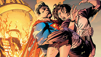 Superman: Up in the Sky HD wallpaper