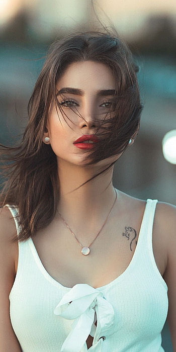 Beautiful Woman, Brunette, Top , Eth HD phone wallpaper