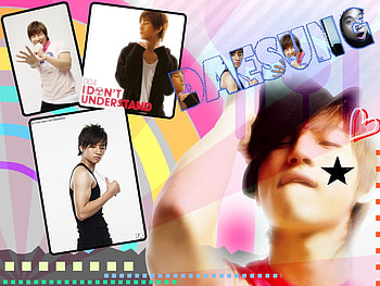 Daesung of Bigbang, seungri, top, gdragon, bigbang, daesung HD wallpaper