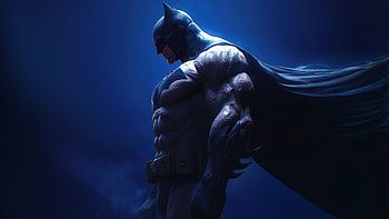 Batman The Giant Guardian, batman, superheroes, artwork, digital-art, ai HD wallpaper