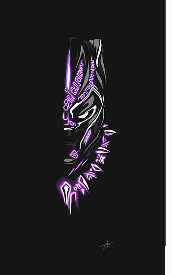 Black panther. Black panther marvel, Black panther tattoo, Black panther art, Black Panther Wakanda Forever HD phone wallpaper