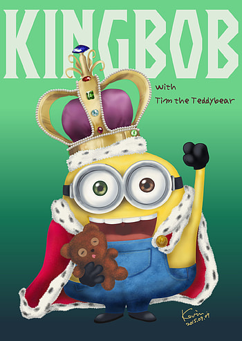 British King]Bob the Minion by DiabolicKevin on DeviantArt HD phone wallpaper