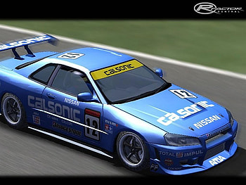 calsonic nissan, racing, 3d, art, car, race car, nissan, sport HD wallpaper